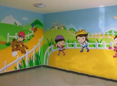 泸州幼儿园墙体彩绘制作流程及注意事项