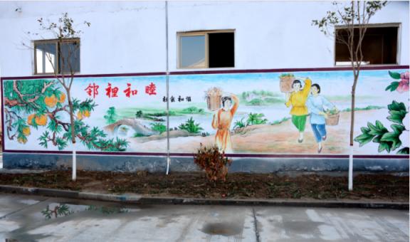 泸州乡镇文化墙 乡风文明焕发新活力