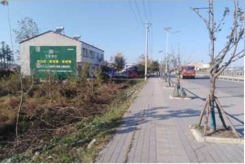 泸州书山南院墙体广告