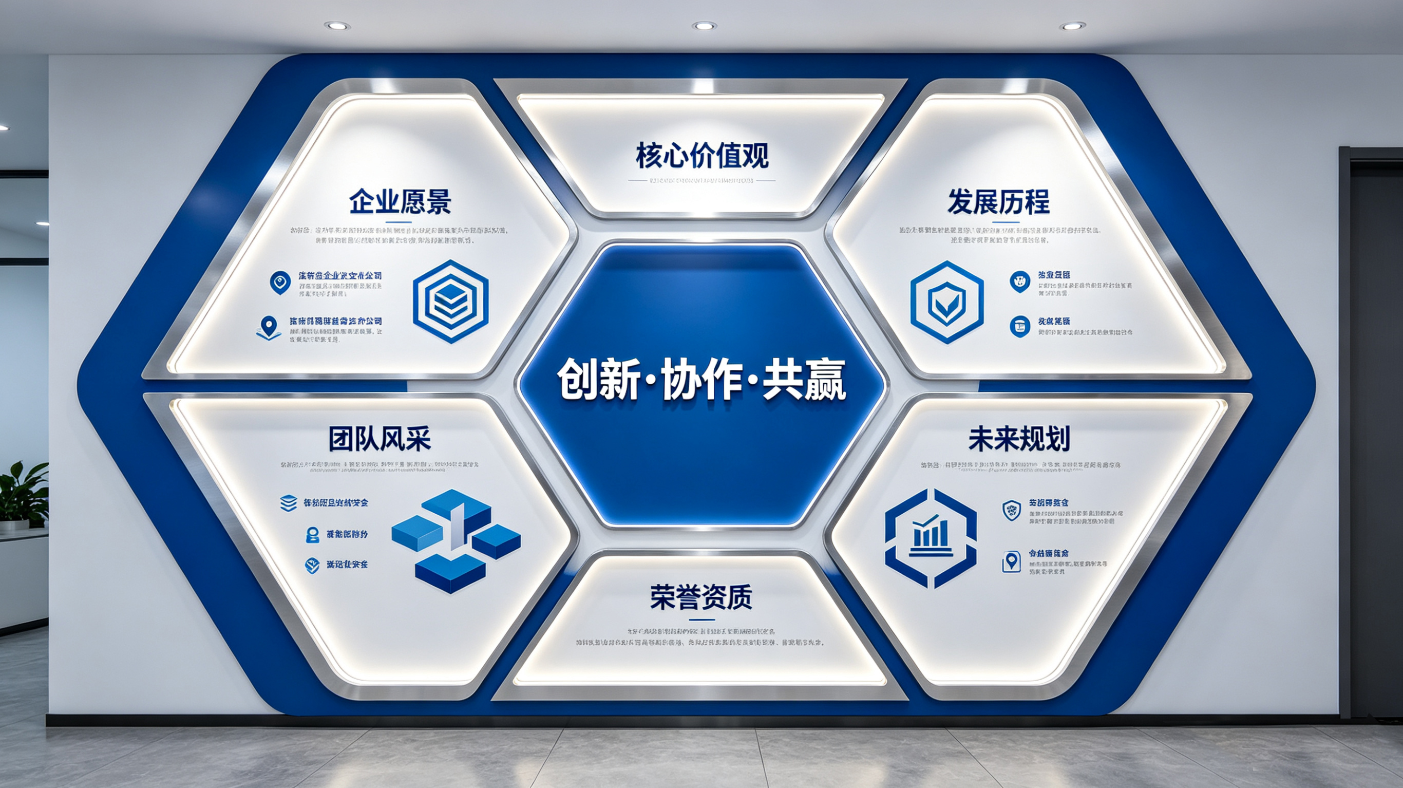 泸州企业文化墙六边形避坑指南（新手常犯5个错误）